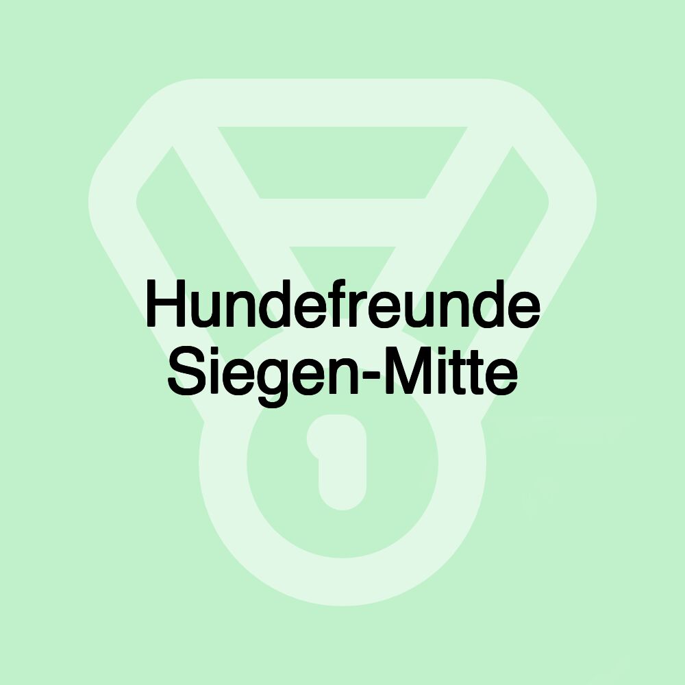 Hundefreunde Siegen-Mitte Hundefreunde Siegen-Mitte