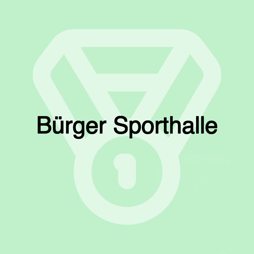 Bürger Sporthalle