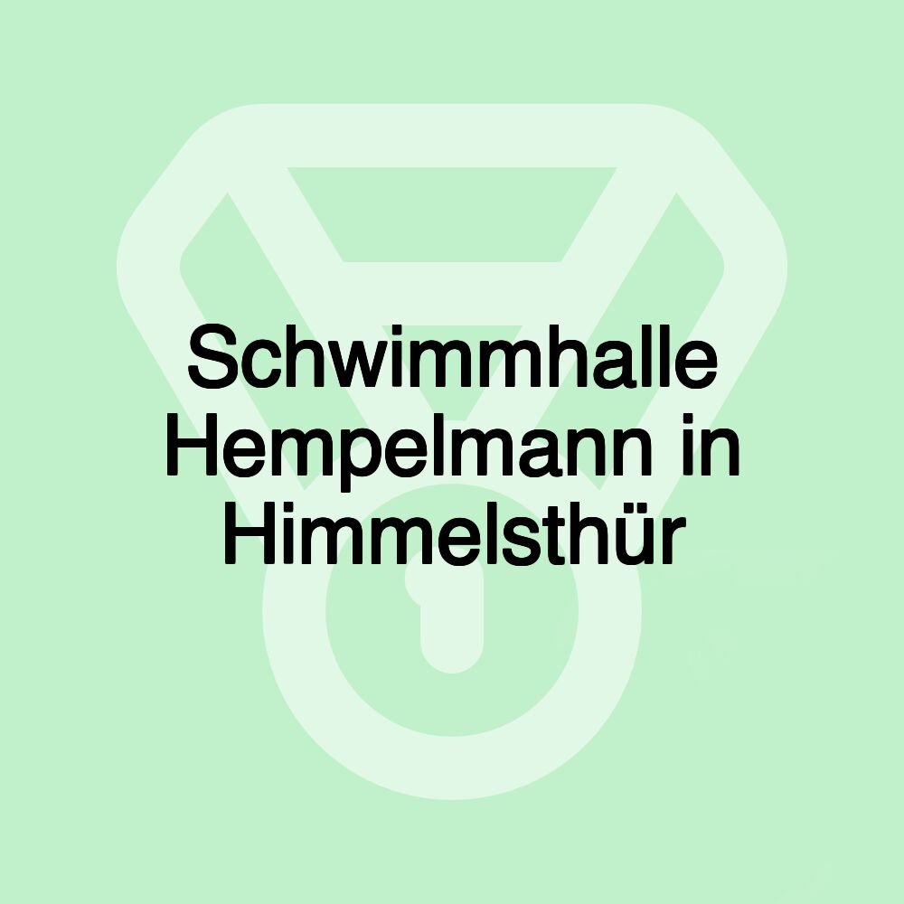 Schwimmhalle Hempelmann in Himmelsthür