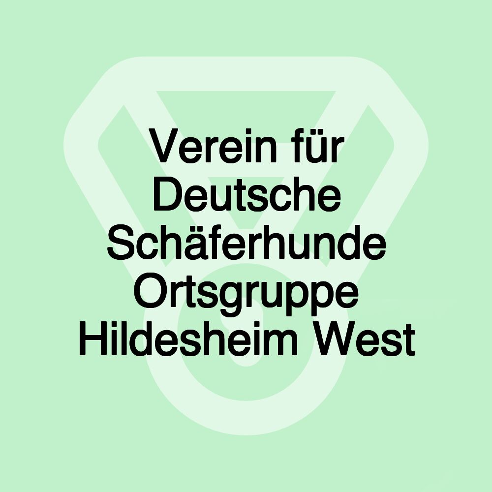 Verein für Deutsche Schäferhunde Ortsgruppe Hildesheim West