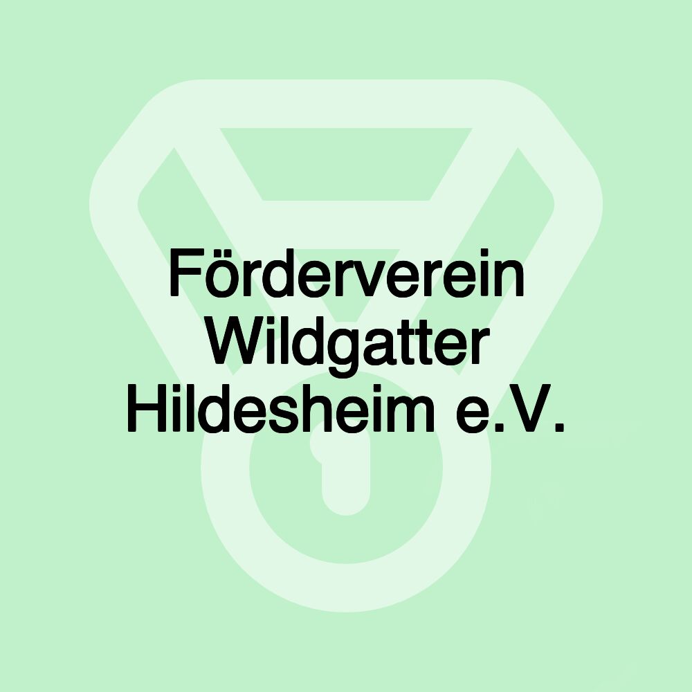 Förderverein Wildgatter Hildesheim e.V. Förderverein Wildgatter Hildesheim e.V.