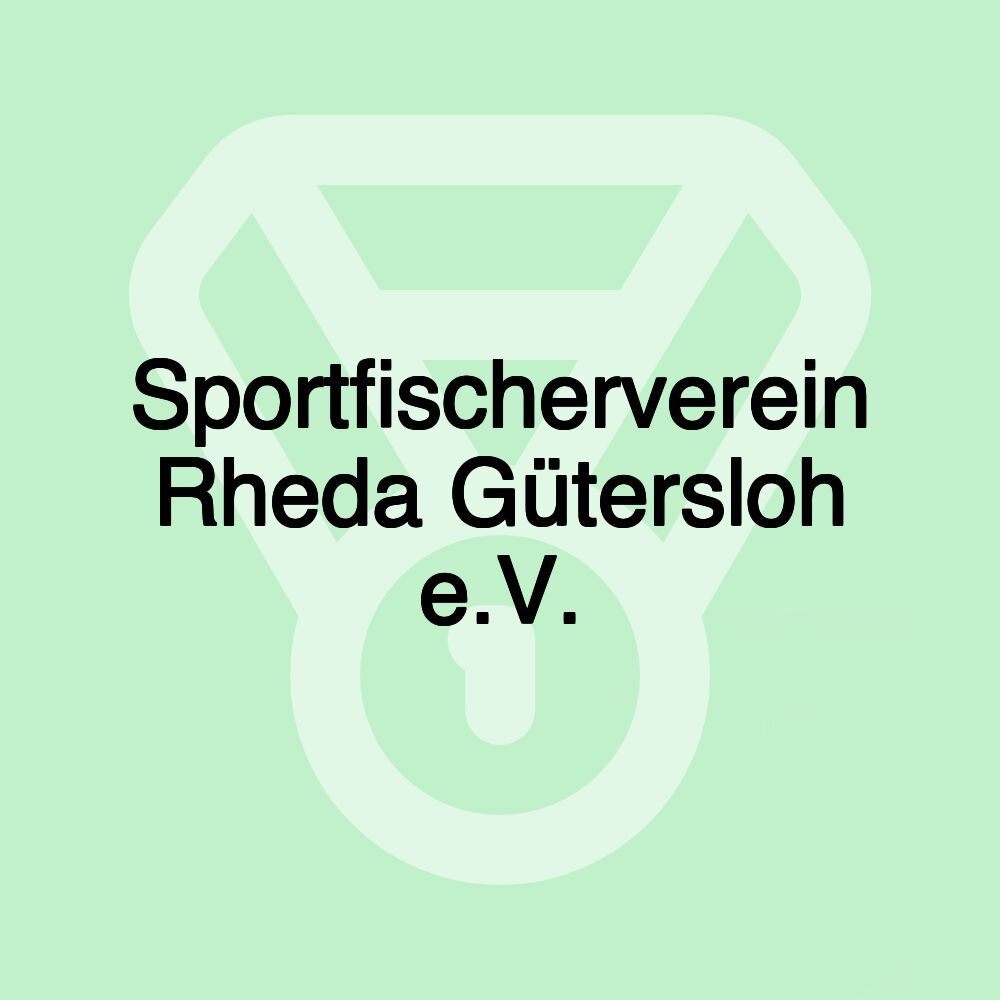 Sportfischerverein Rheda Gütersloh e.V. Sportfischerverein Rheda Gütersloh e.V.