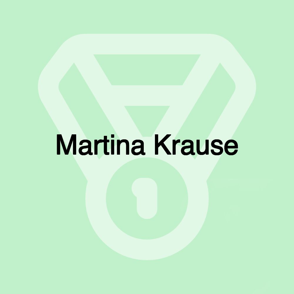 Martina Krause Martina Krause