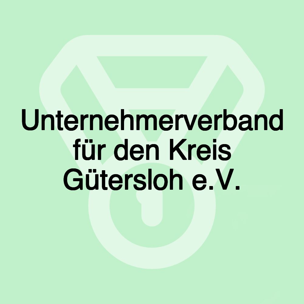 Unternehmerverband für den Kreis Gütersloh e.V.