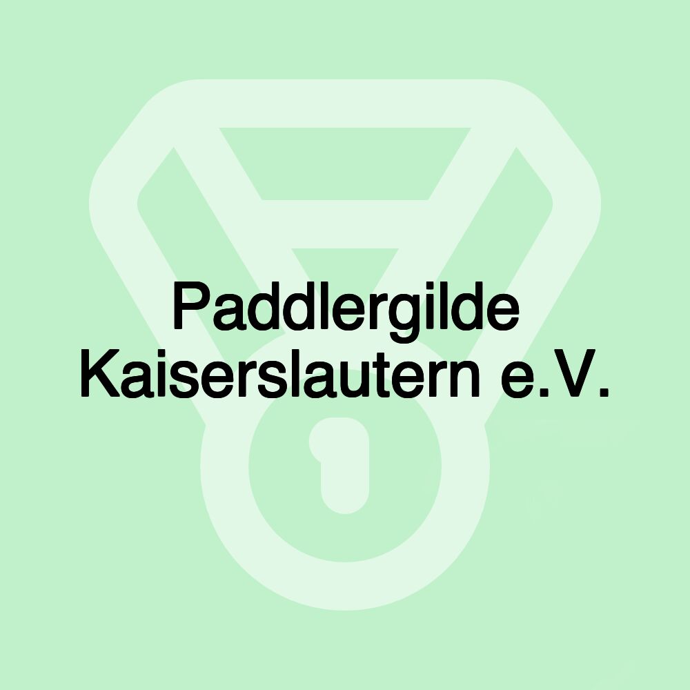 Paddlergilde Kaiserslautern e.V. Paddlergilde Kaiserslautern e.V.