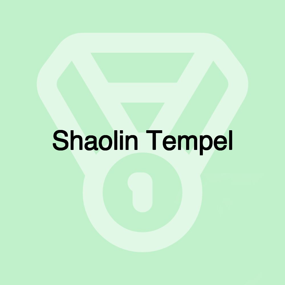 Shaolin Tempel