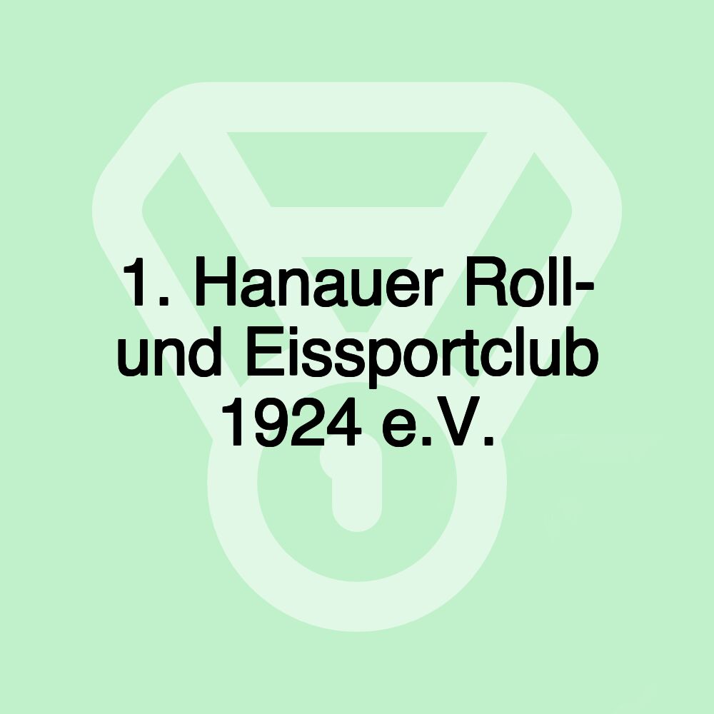 1. Hanauer Roll- und Eissportclub 1924 e.V.