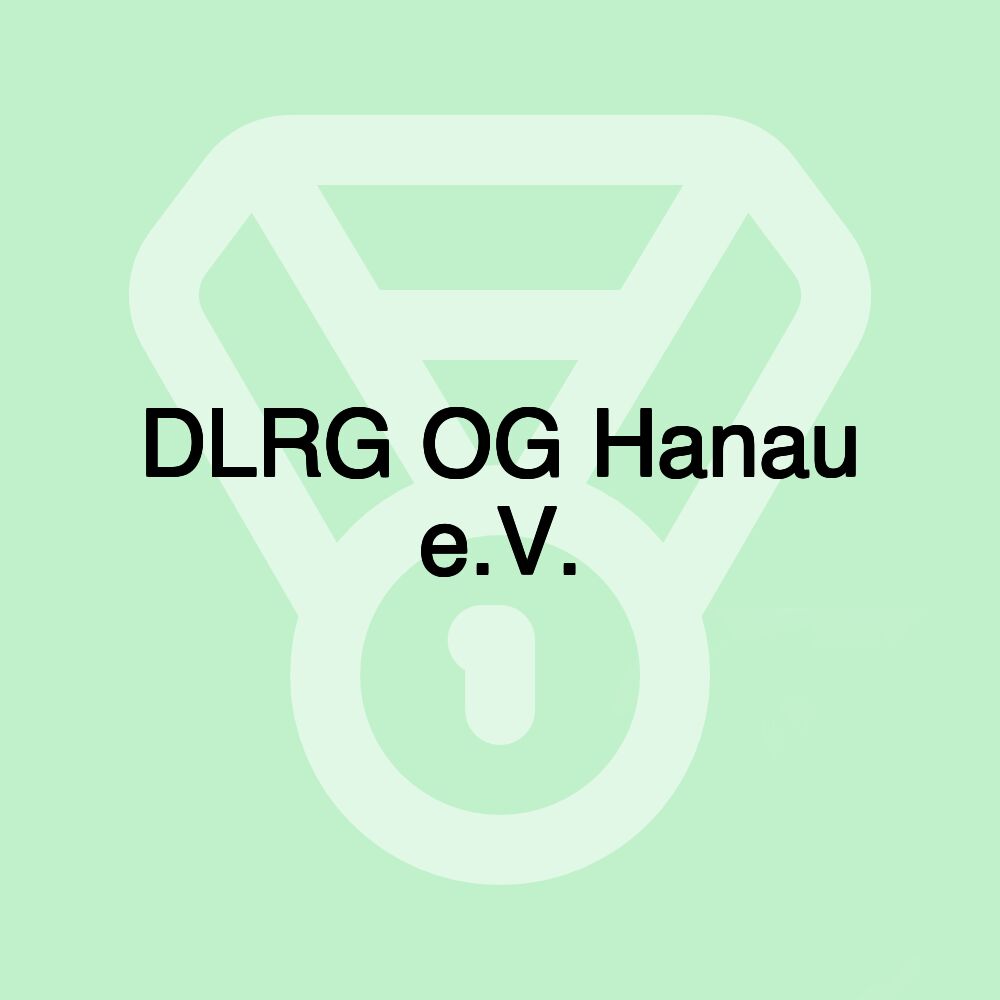 DLRG OG Hanau e.V. DLRG OG Hanau e.V.
