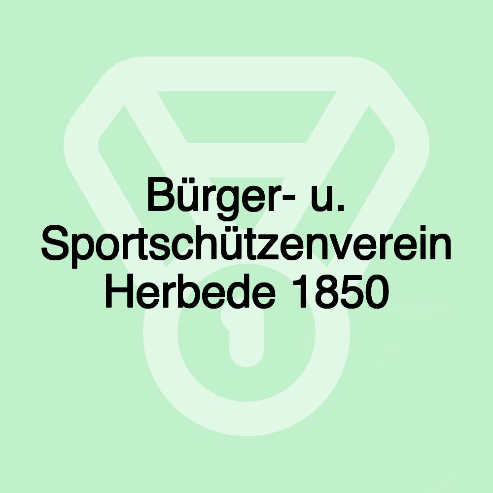Bürger- u. Sportschützenverein Herbede 1850 Bürger- u. Sportschützenverein Herbede 1850