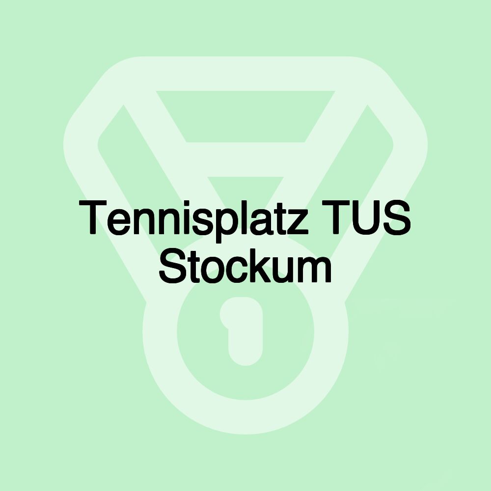 Tennisplatz TUS Stockum