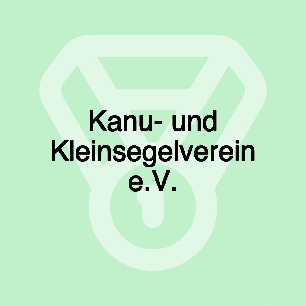 Kanu- und Kleinsegelverein e.V.