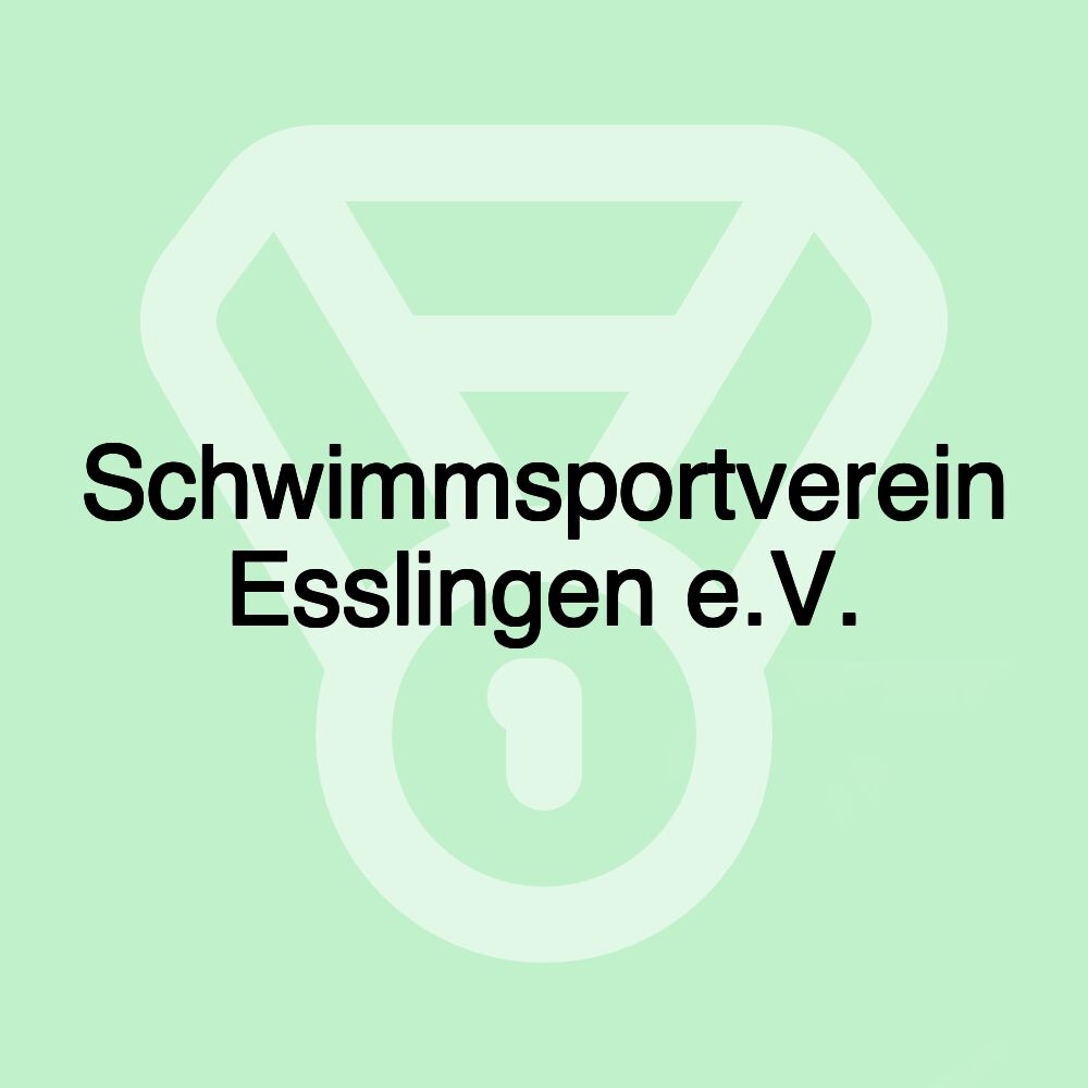 Schwimmsportverein Esslingen e.V. Schwimmsportverein Esslingen e.V.