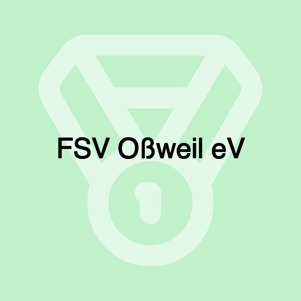 FSV Oßweil eV FSV Oßweil eV