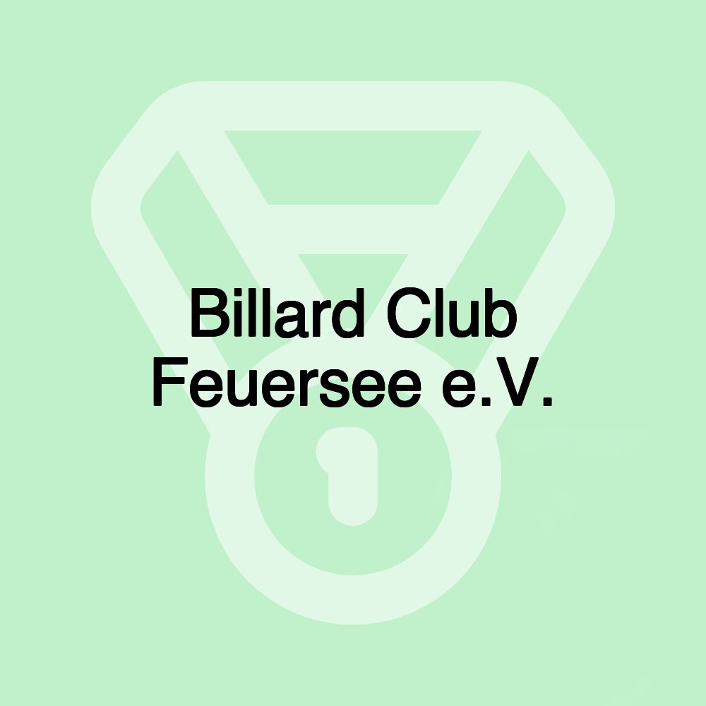 Billard Club Feuersee e.V.