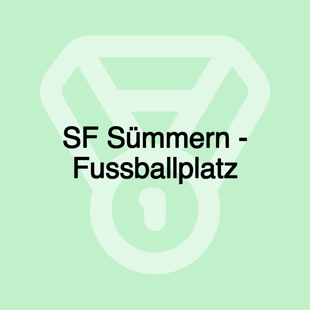 SF Sümmern - Fussballplatz SF Sümmern - Fussballplatz