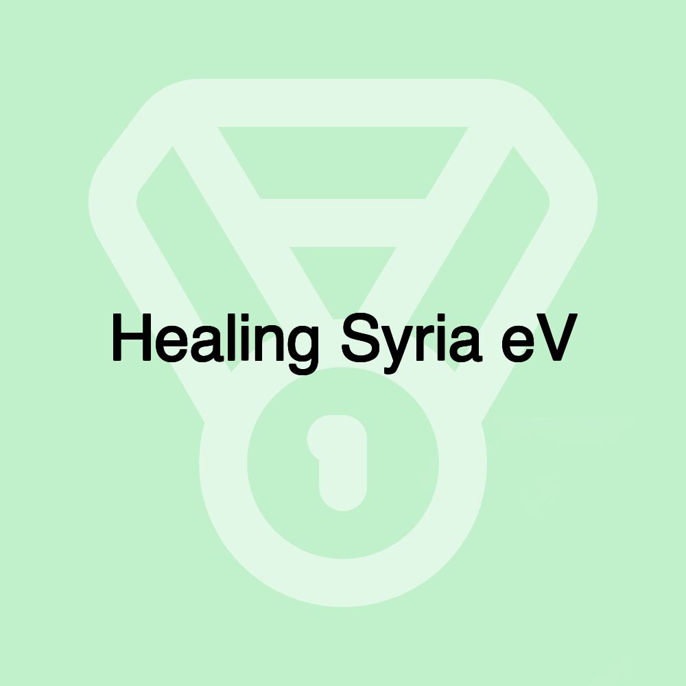 Healing Syria eV