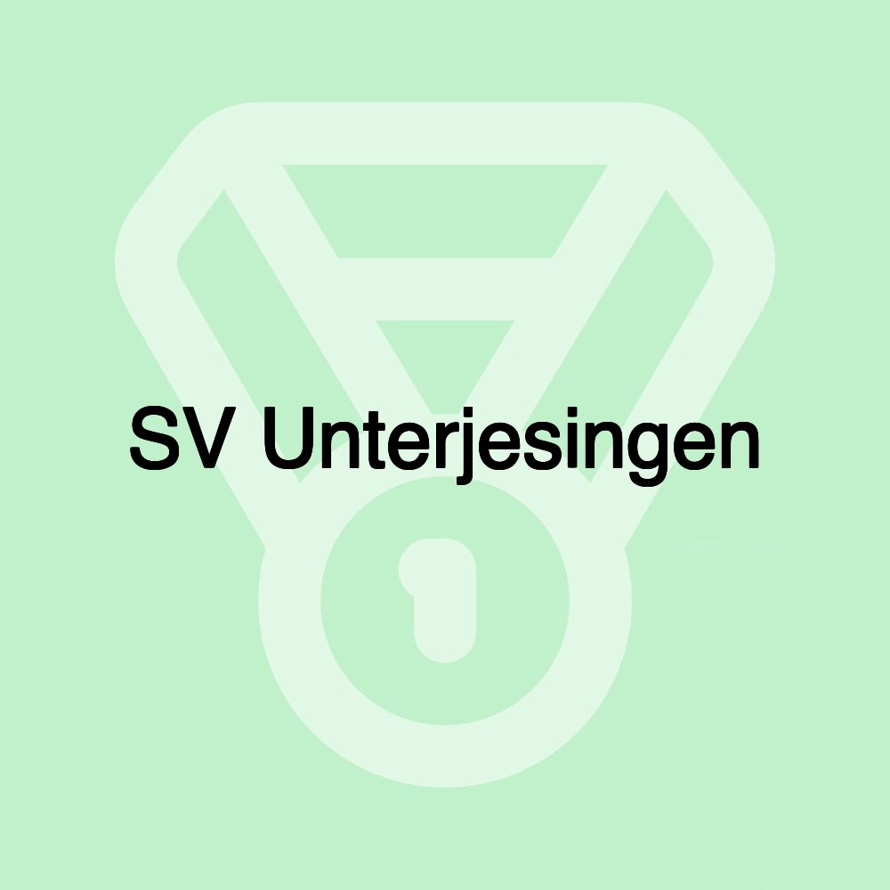 SV Unterjesingen SV Unterjesingen