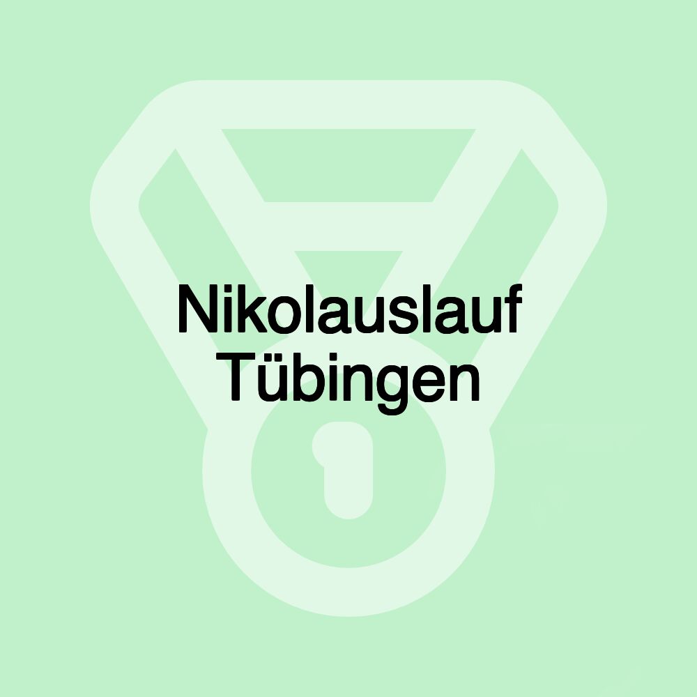 Nikolauslauf Tübingen Nikolauslauf Tübingen