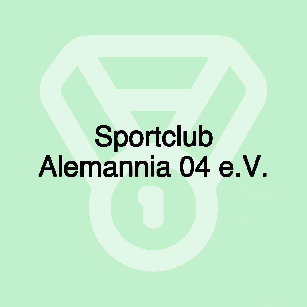 Sportclub Alemannia 04 e.V. Sportclub Alemannia 04 e.V.