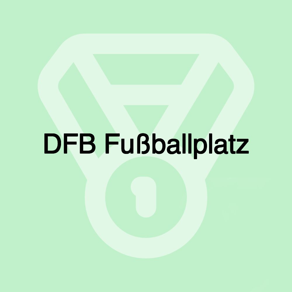 DFB Fußballplatz