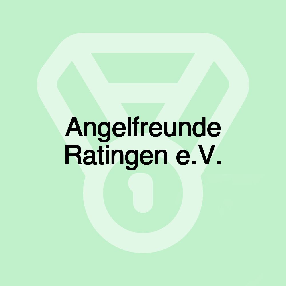 Angelfreunde Ratingen e.V. Angelfreunde Ratingen e.V.