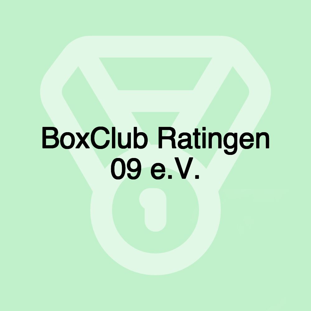 BoxClub Ratingen 09 e.V.