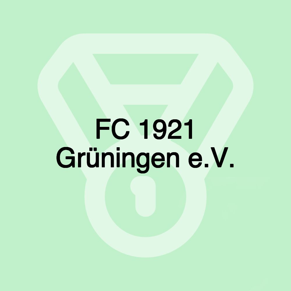 FC 1921 Grüningen e.V. FC 1921 Grüningen e.V.