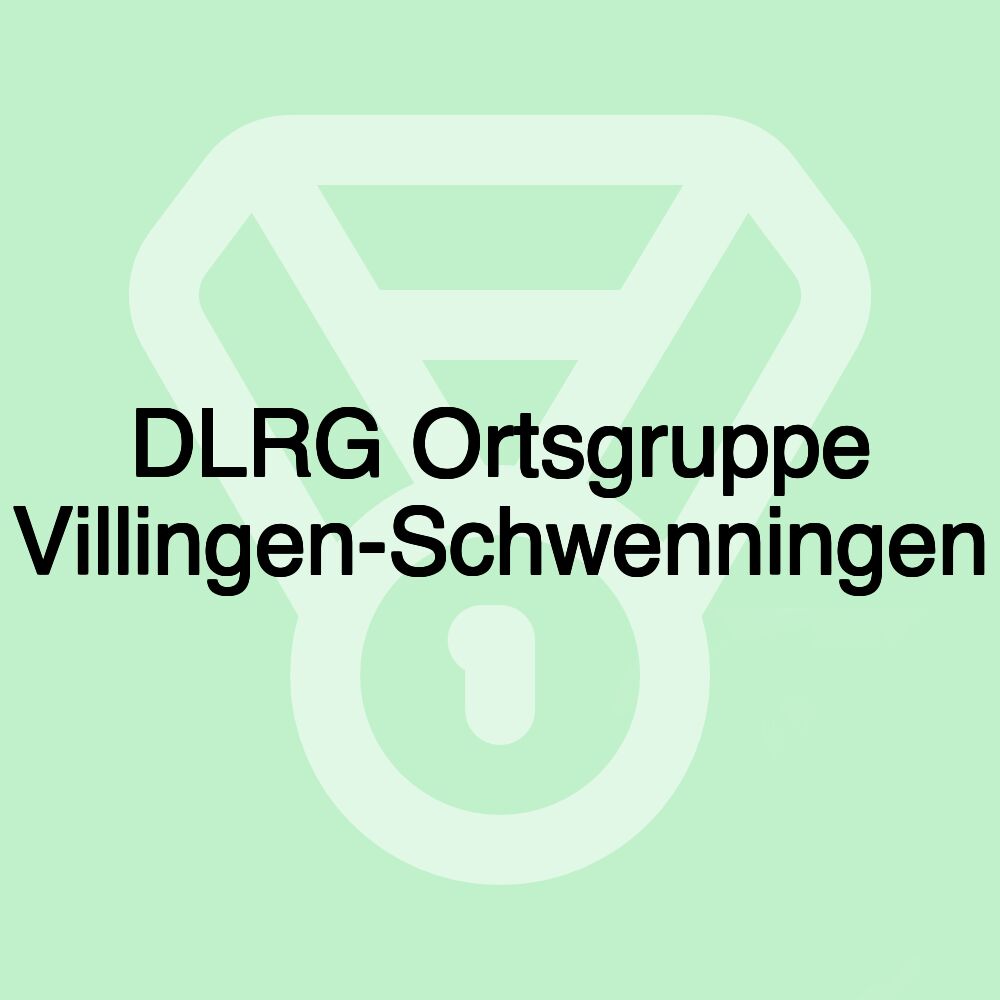 DLRG Ortsgruppe Villingen-Schwenningen DLRG Ortsgruppe Villingen-Schwenningen