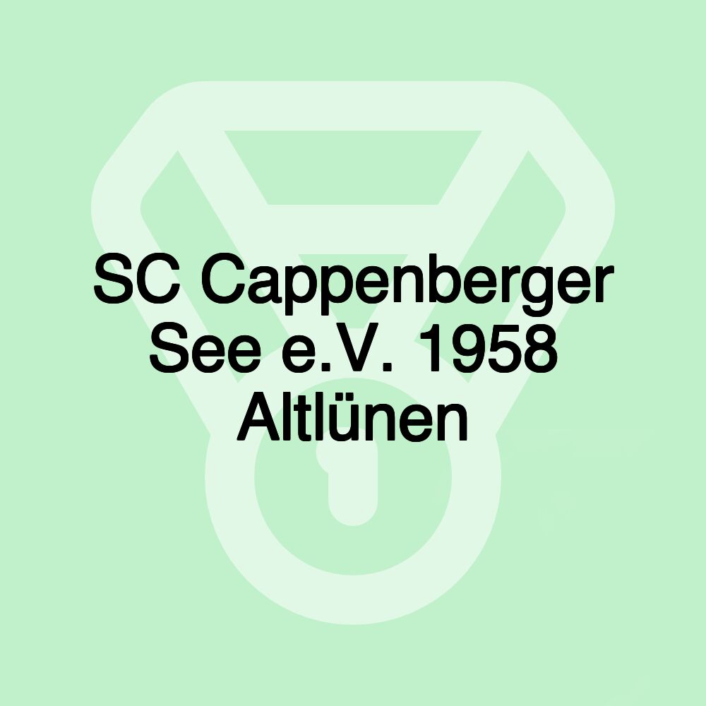 SC Cappenberger See e.V. 1958 Altlünen