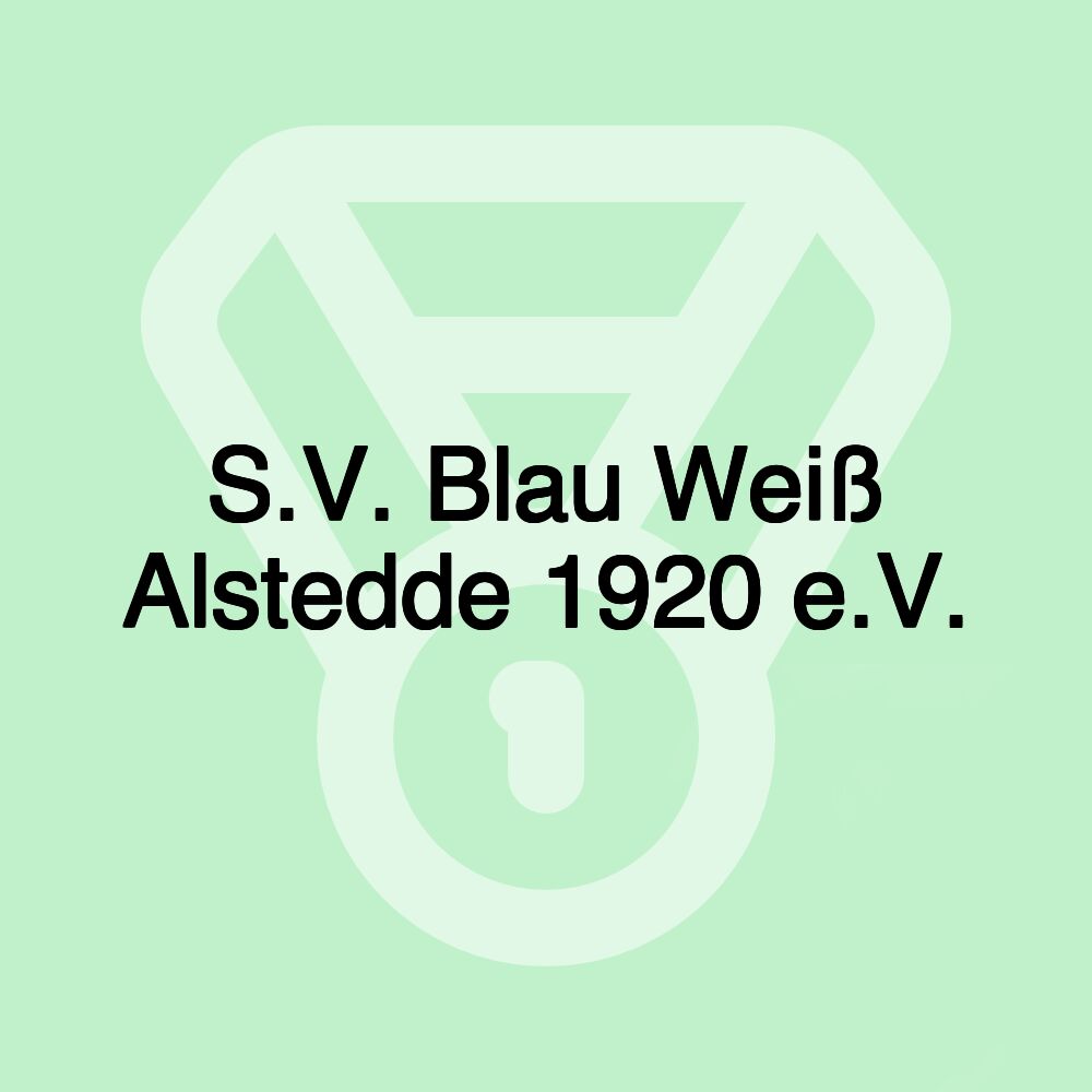 S.V. Blau Weiß Alstedde 1920 e.V.