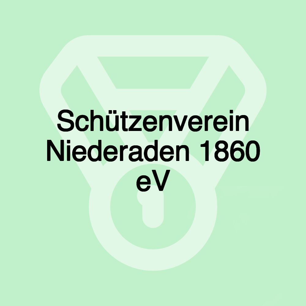 Schützenverein Niederaden 1860 eV Schützenverein Niederaden 1860 eV