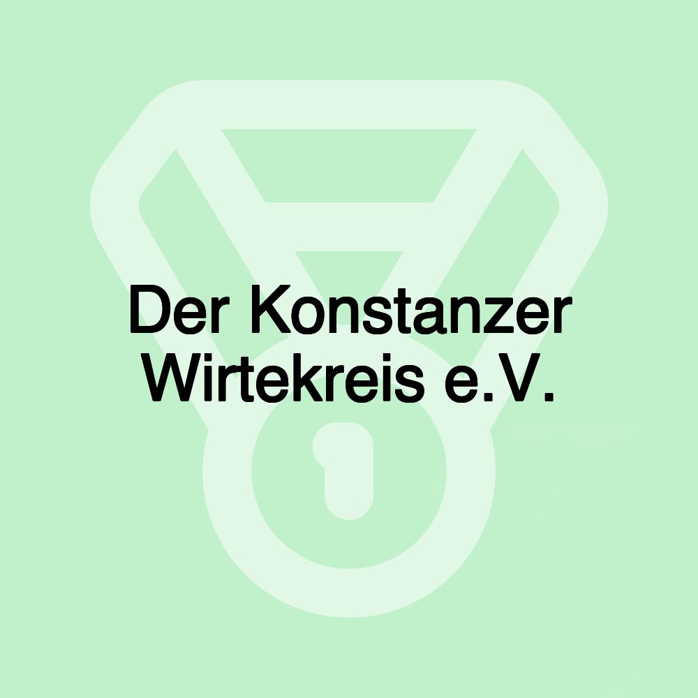 Der Konstanzer Wirtekreis e.V.