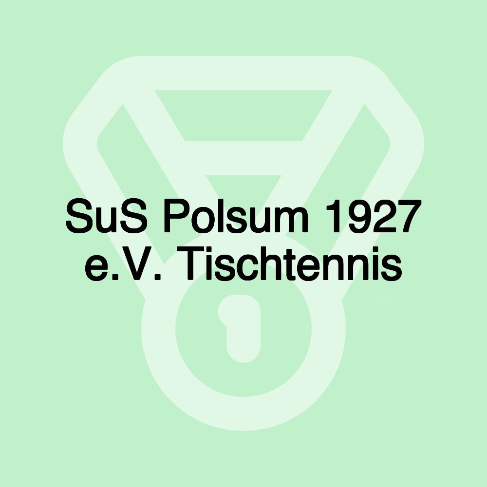 SuS Polsum 1927 e.V. Tischtennis