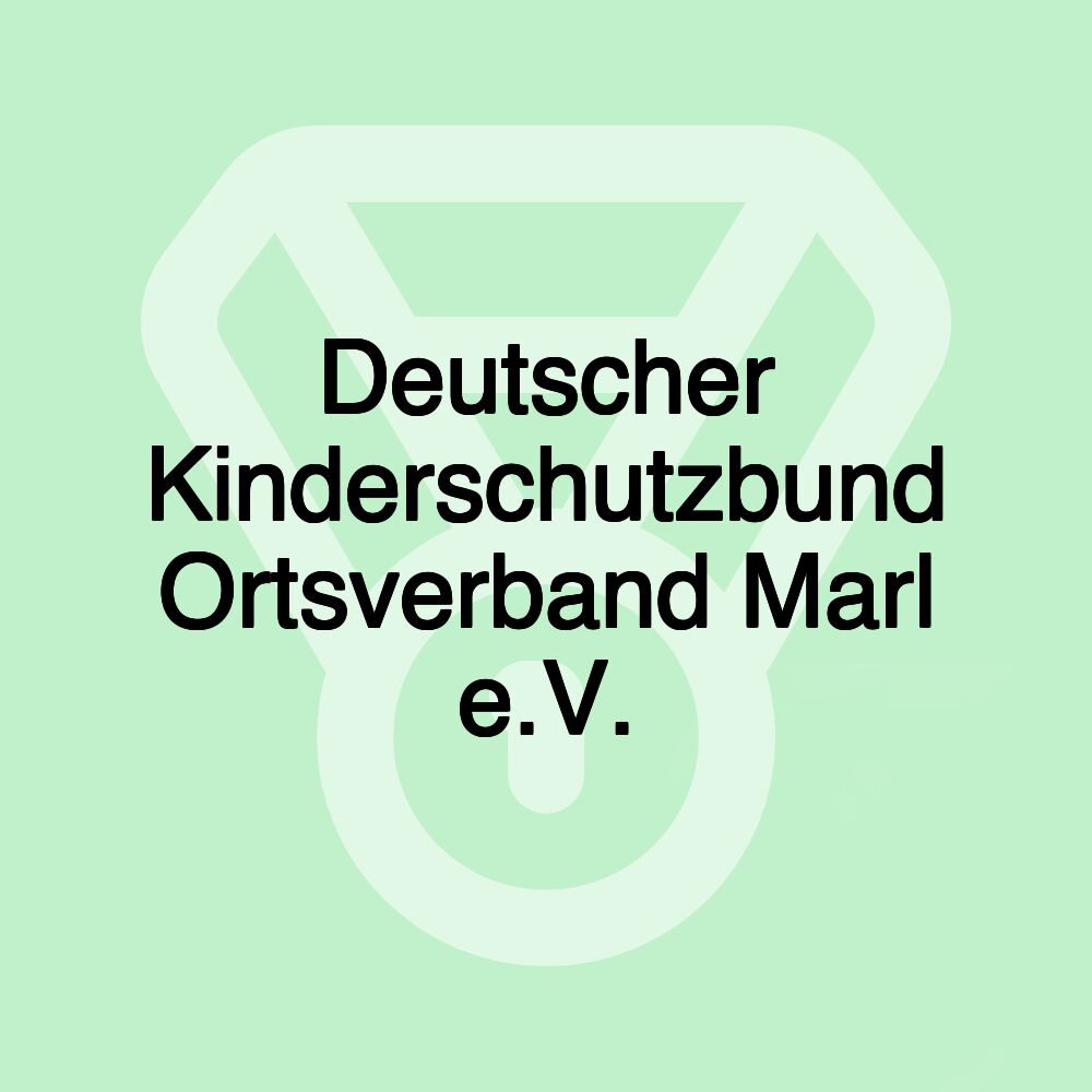Deutscher Kinderschutzbund Ortsverband Marl e.V.