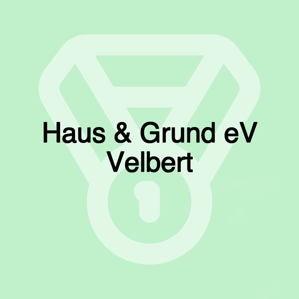 Haus & Grund eV Velbert