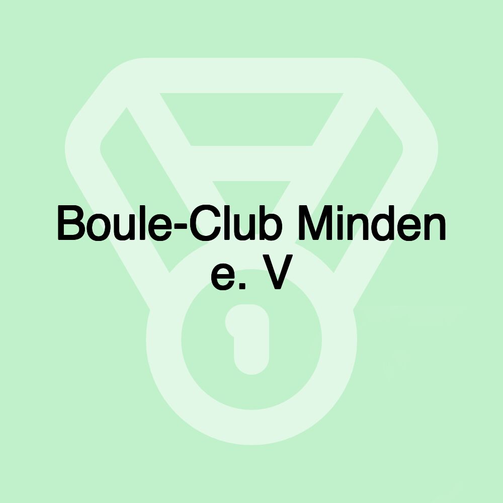Boule-Club Minden e. V