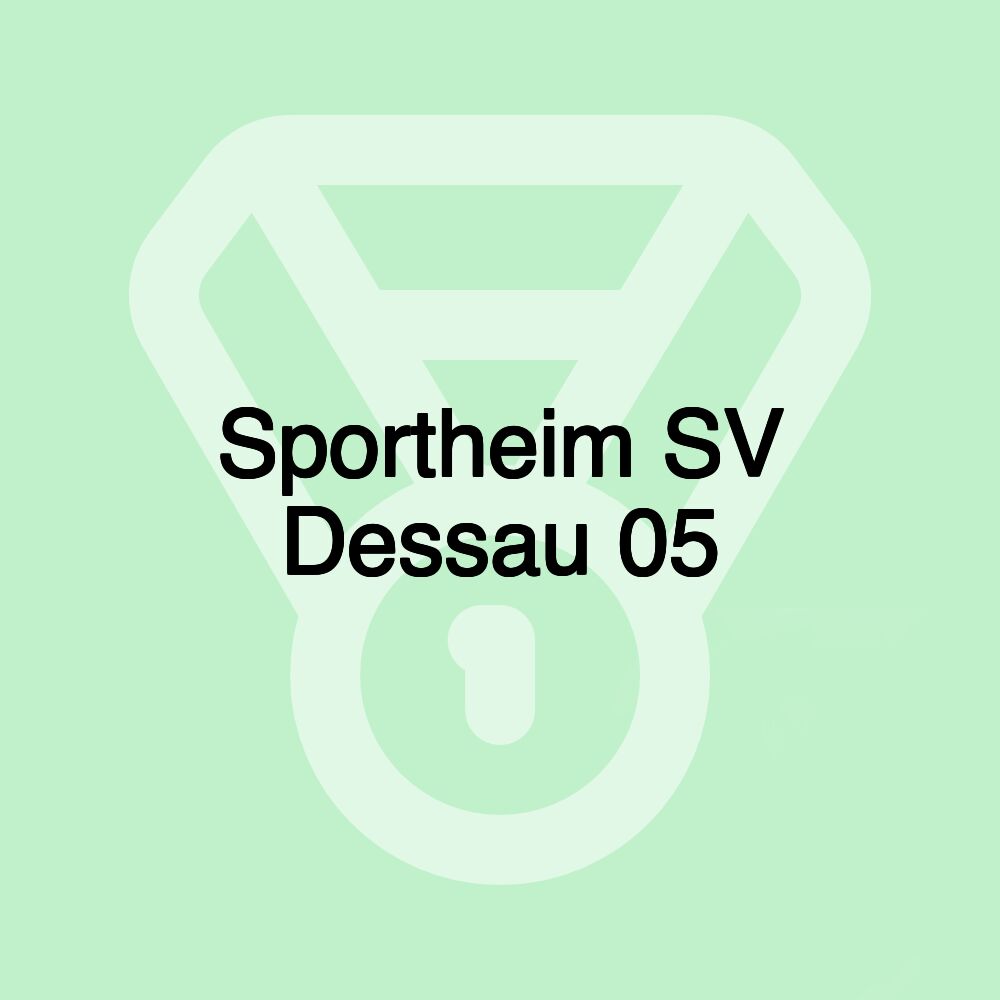 Sportheim SV Dessau 05