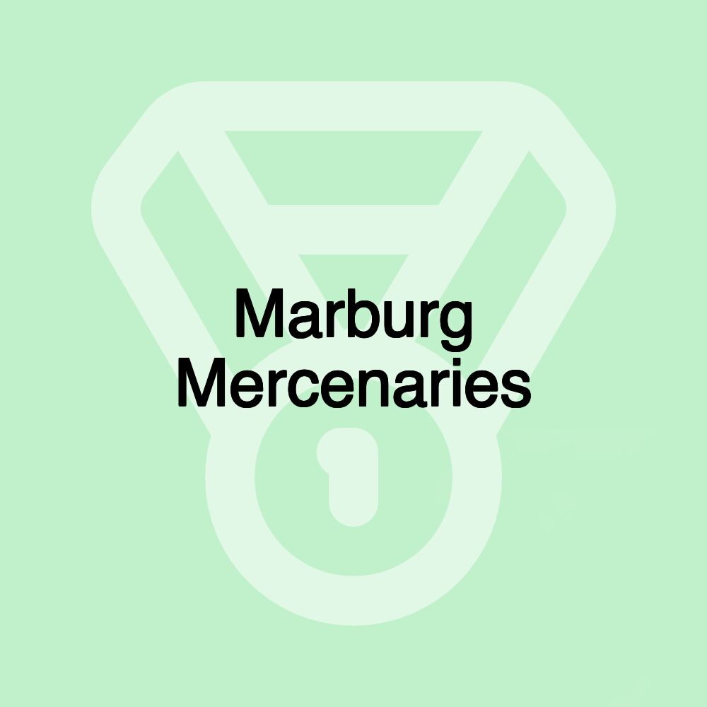 Marburg Mercenaries
