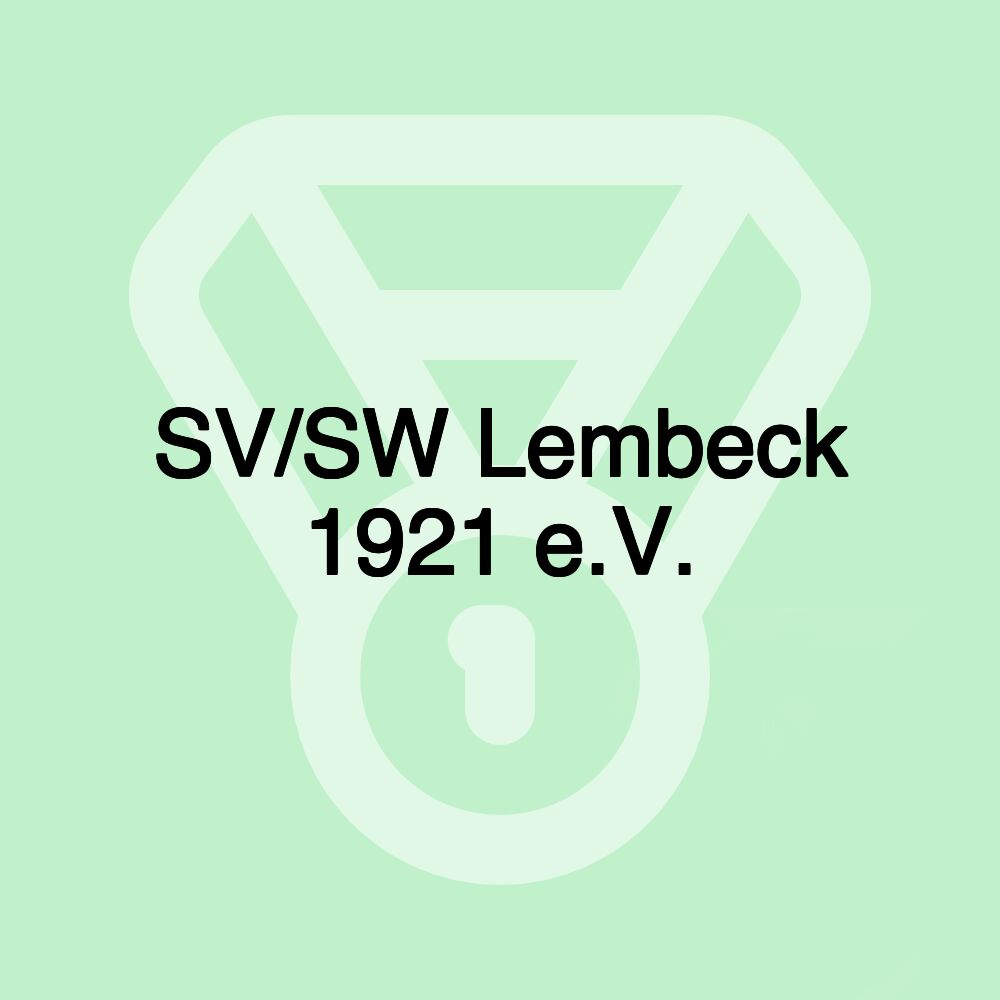 SV/SW Lembeck 1921 e.V. SV/SW Lembeck 1921 e.V.