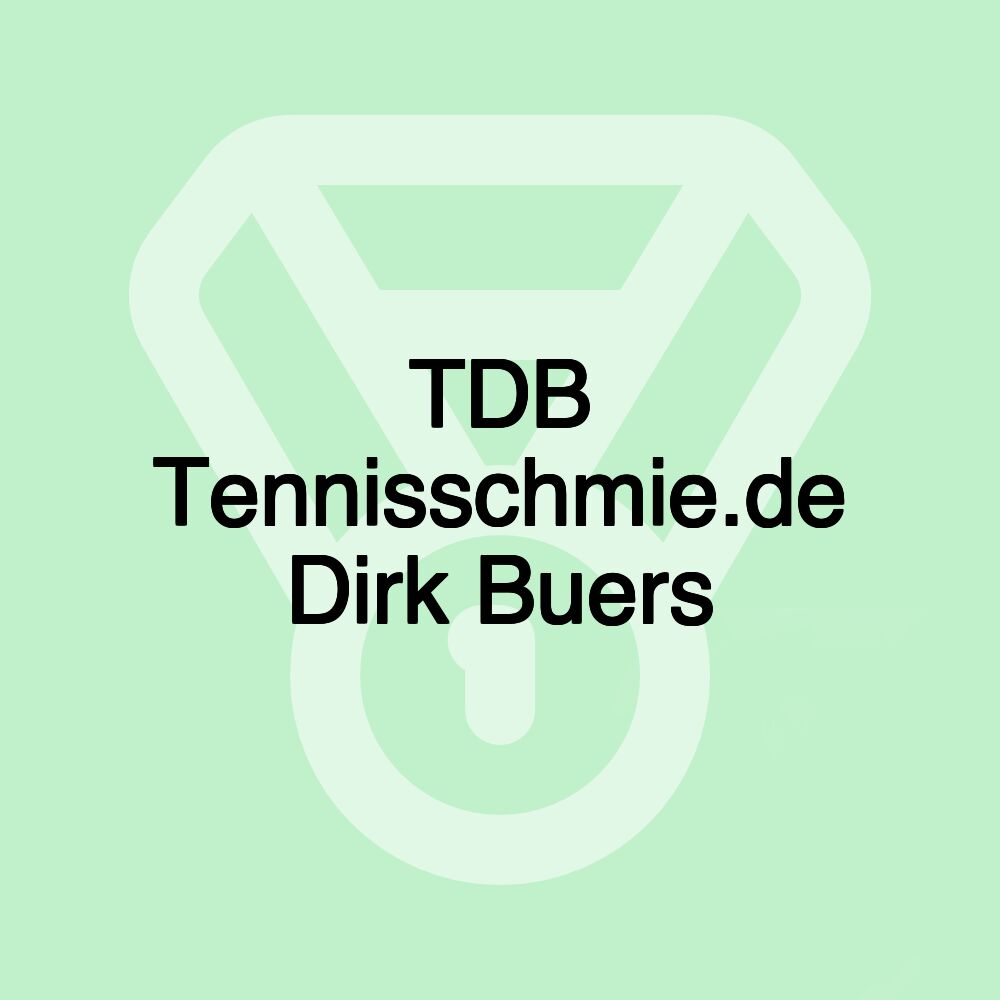 TDB Tennisschmie.de Dirk Buers
