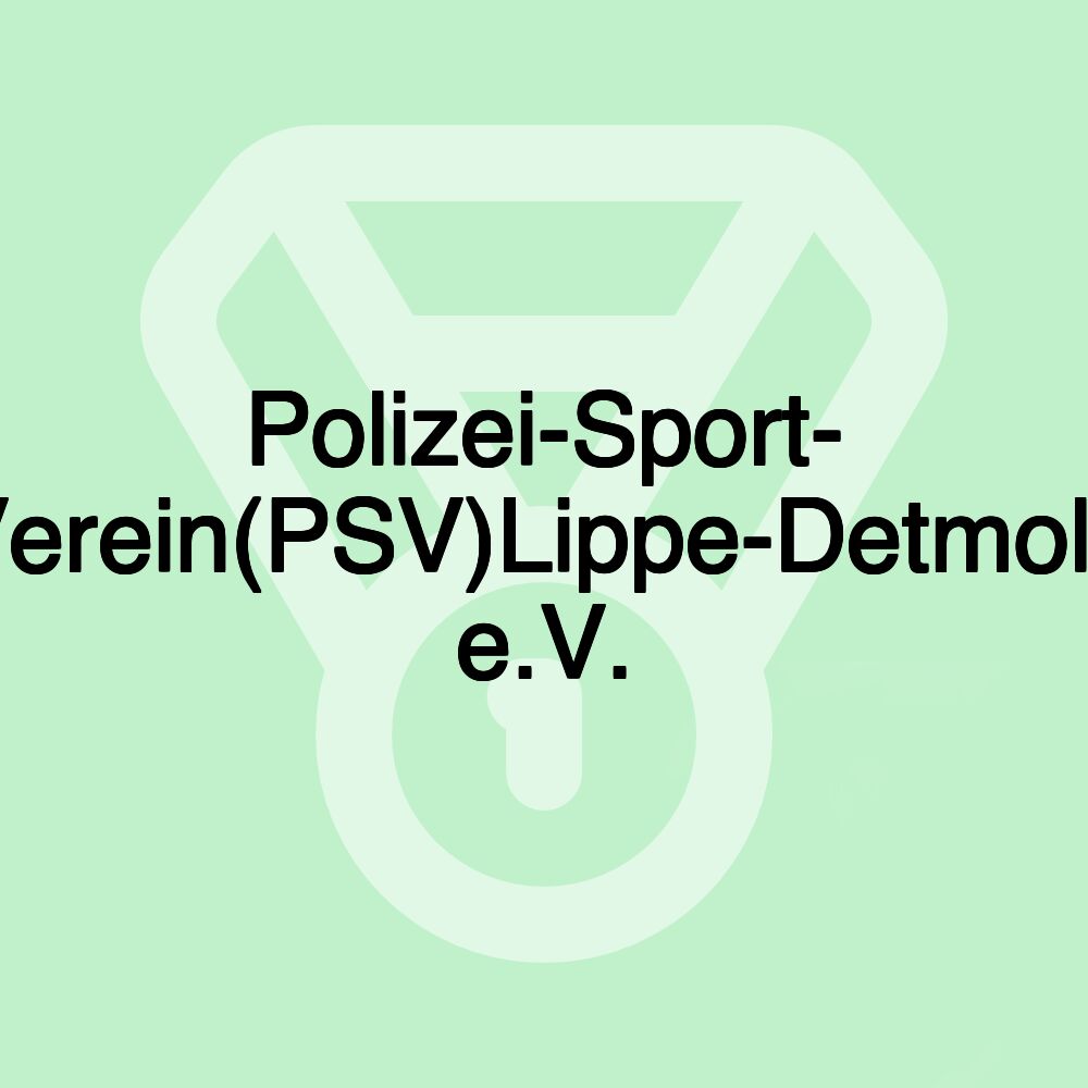 Polizei-Sport- Verein(PSV)Lippe-Detmold e.V.