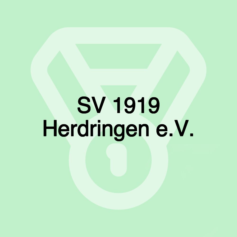 SV 1919 Herdringen e.V. SV 1919 Herdringen e.V.