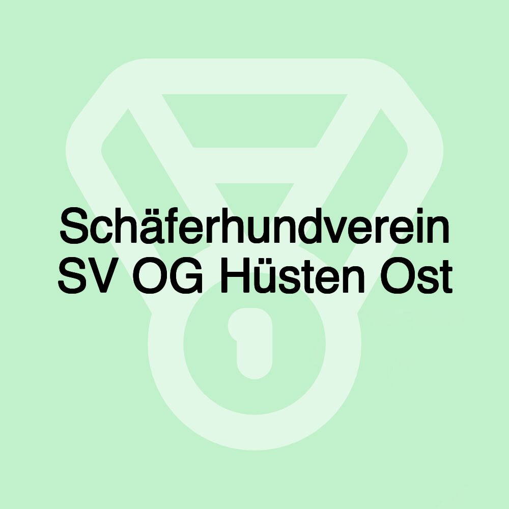 Schäferhundverein SV OG Hüsten Ost