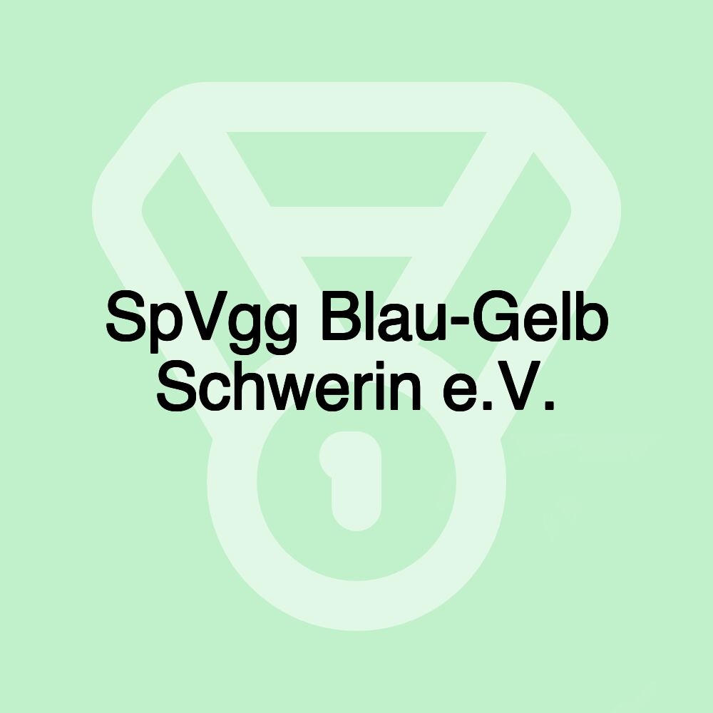 SpVgg Blau-Gelb Schwerin e.V.