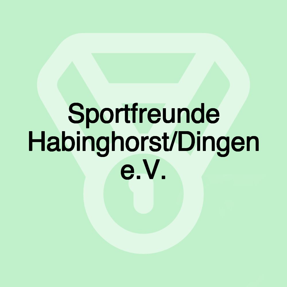 Sportfreunde Habinghorst/Dingen e.V.