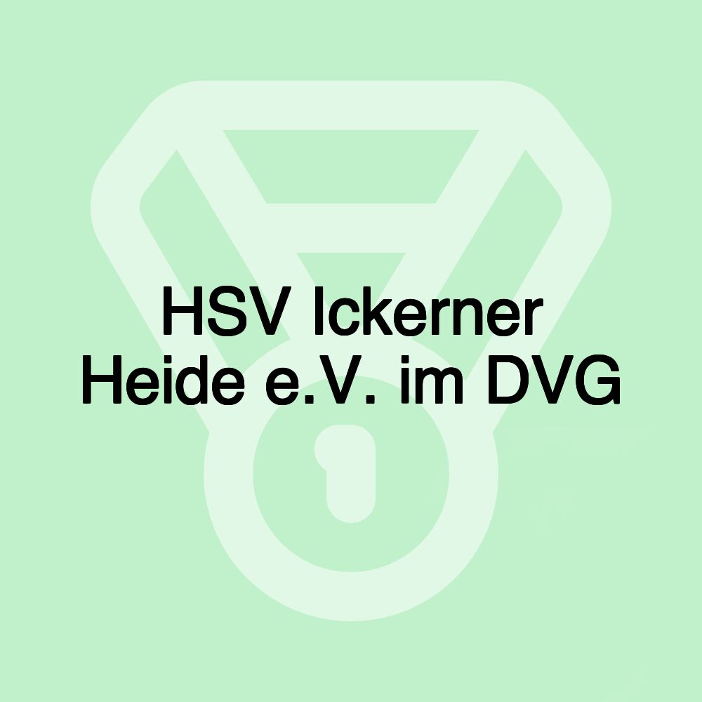 HSV Ickerner Heide e.V. im DVG