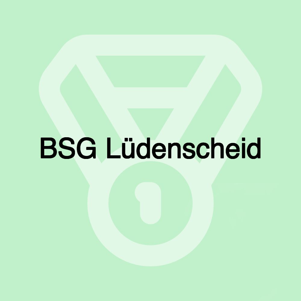 BSG Lüdenscheid BSG Lüdenscheid