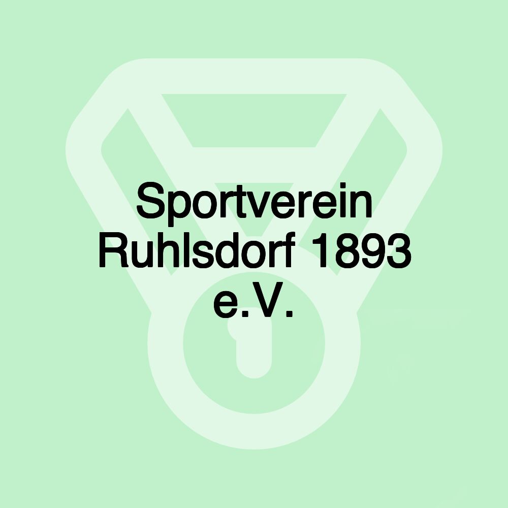 Sportverein Ruhlsdorf 1893 e.V.