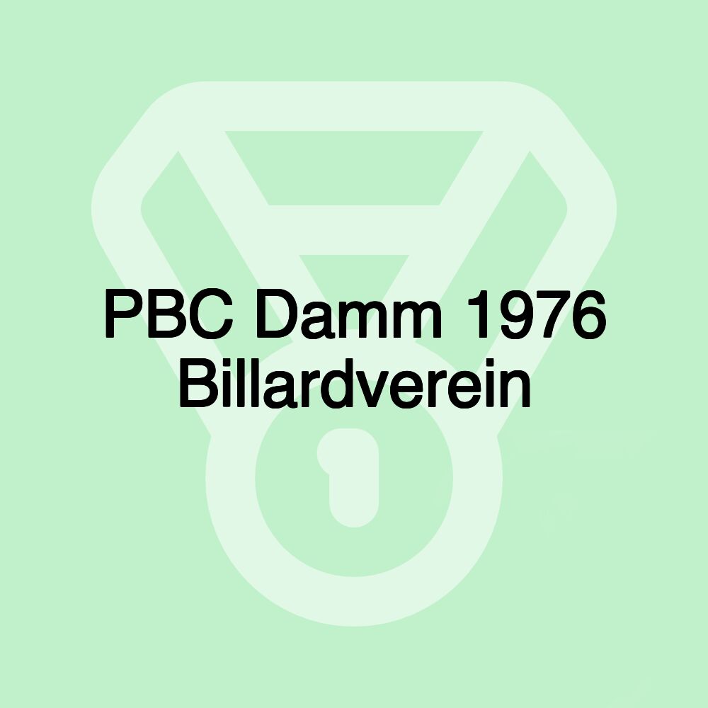 PBC Damm 1976 Billardverein PBC Damm 1976 Billardverein