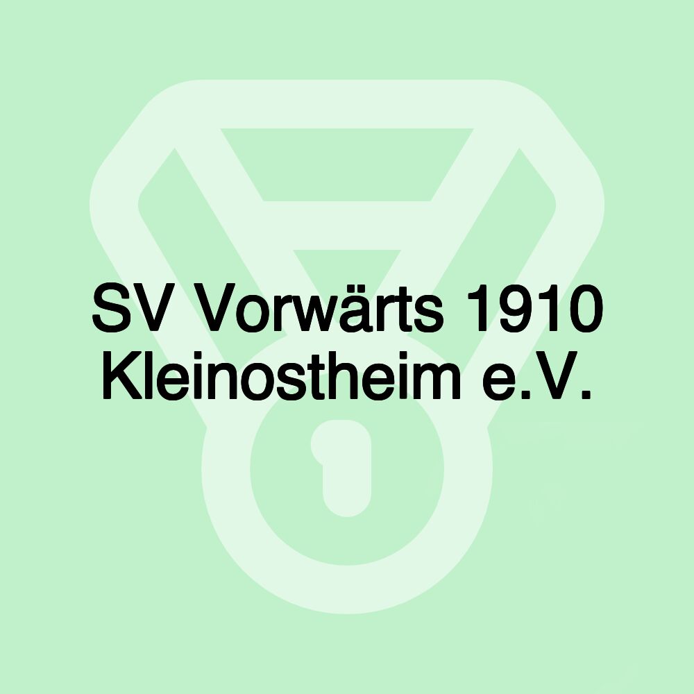 SV Vorwärts 1910 Kleinostheim e.V. SV Vorwärts 1910 Kleinostheim e.V.